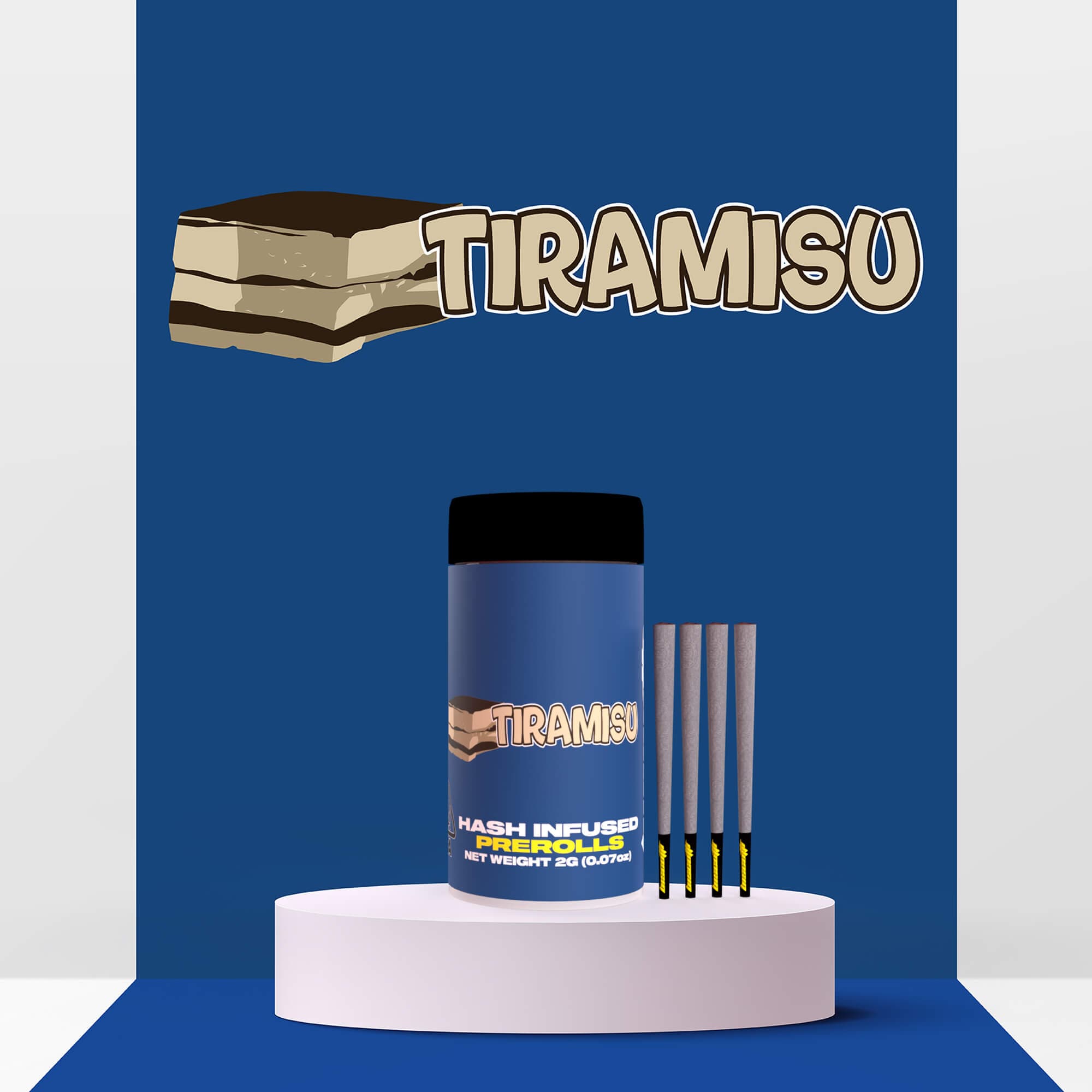 Biscotti | Tiramisu | 2G 4PK Infused PR