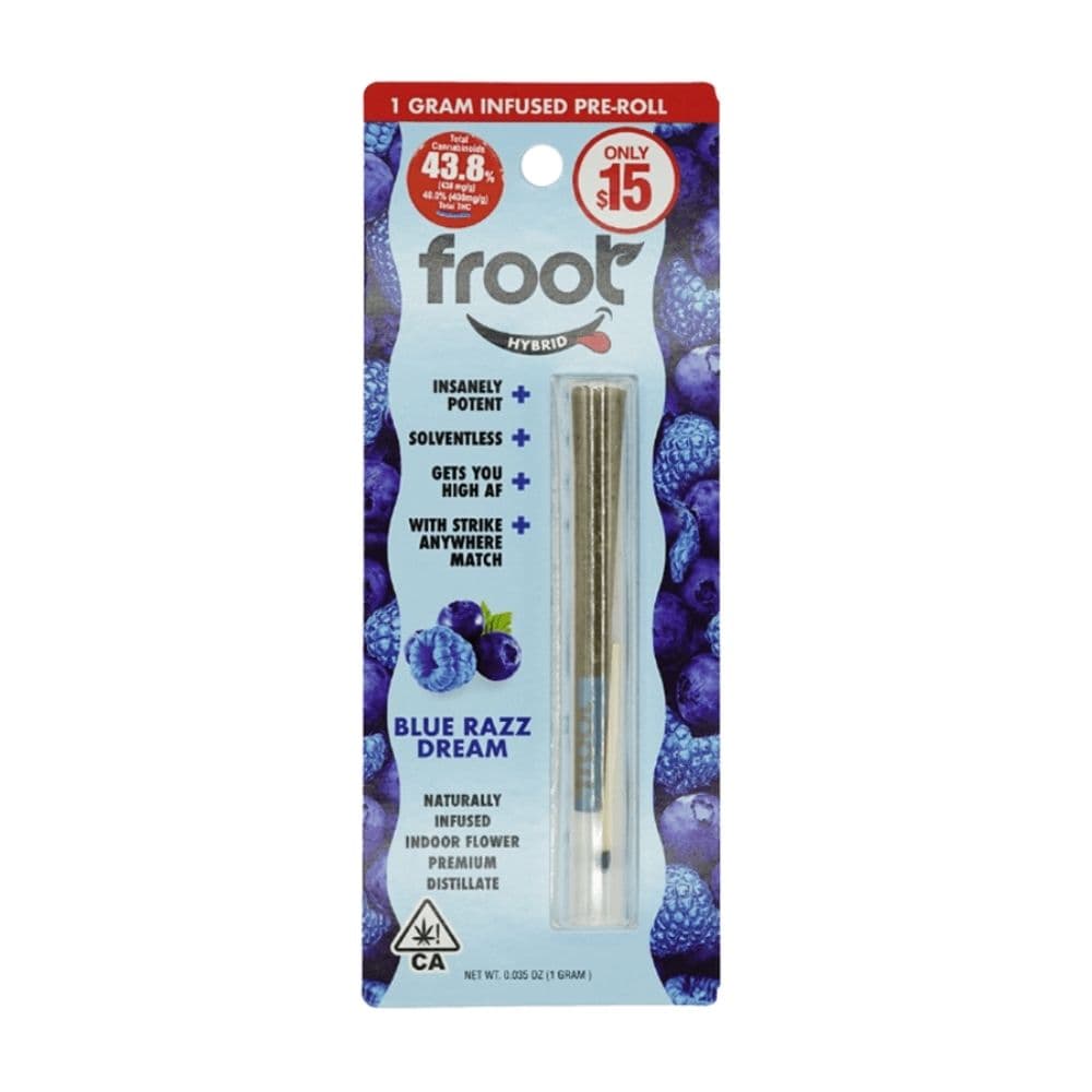Froot | Blue Razz | 1G Infused PR