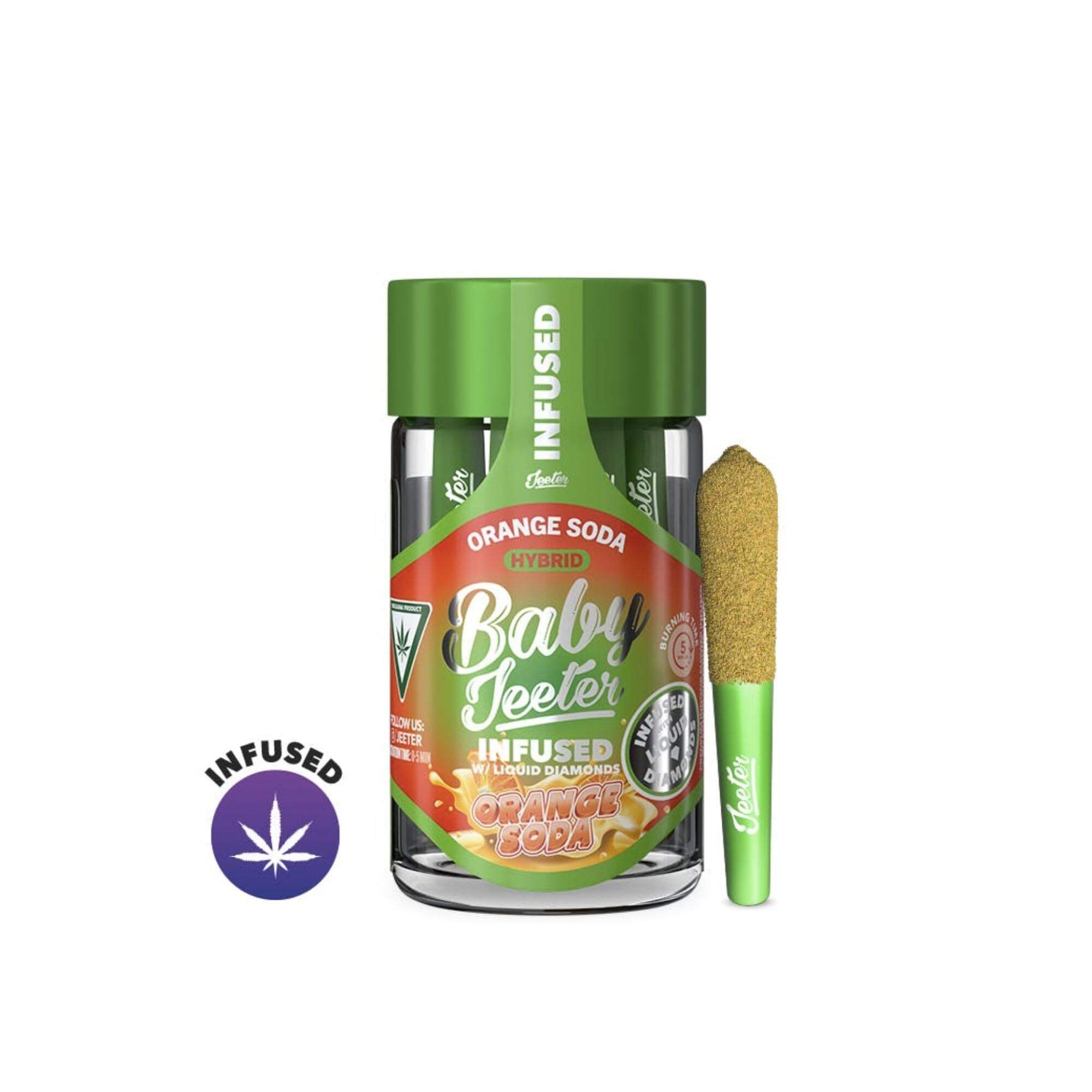 Baby Jeeter | Orange Soda Infused | 2.5G PK