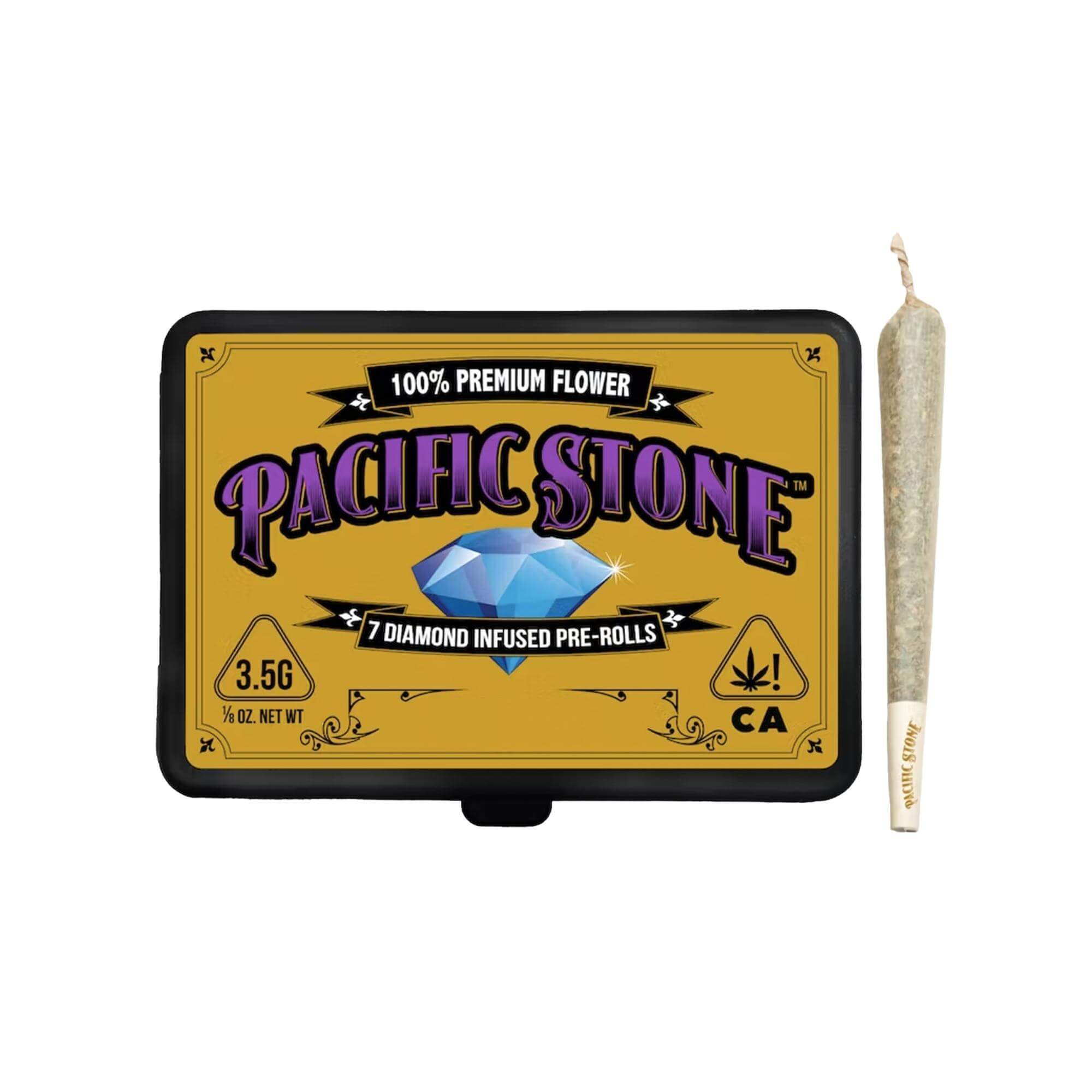 Pacific Stone | Gods Breath Diamond Infused | 3.5G 7pk PR