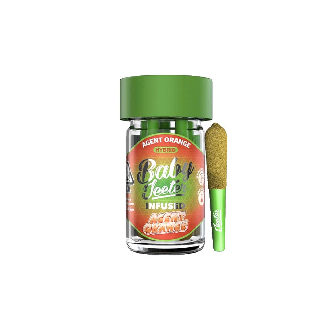 Baby Jeeter Infused | Agent Orange | 2.5G 5-pk Preroll
