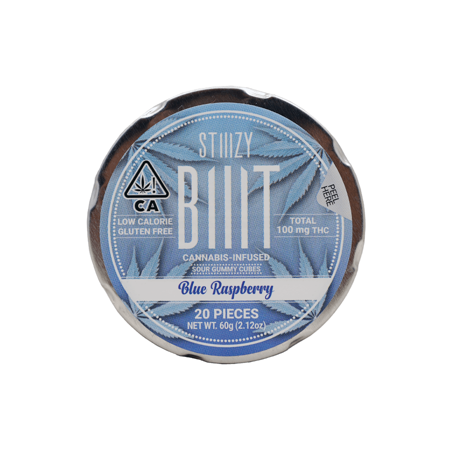 Biiit | Blue Raspberry Gummies | 100mg