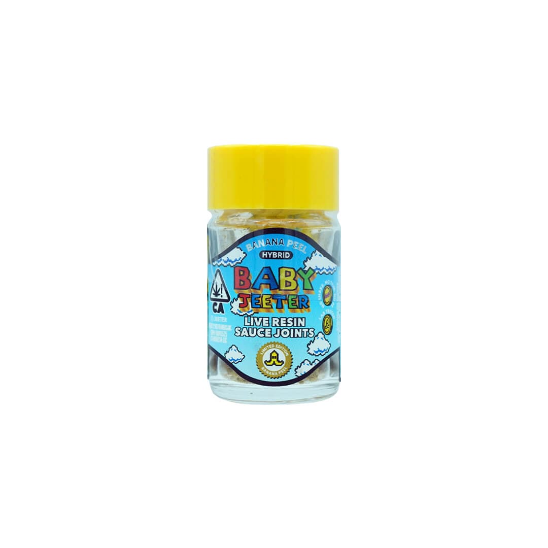 Baby Jeeter Infused | Banana Peel | 2.5G 5pk Infused PR