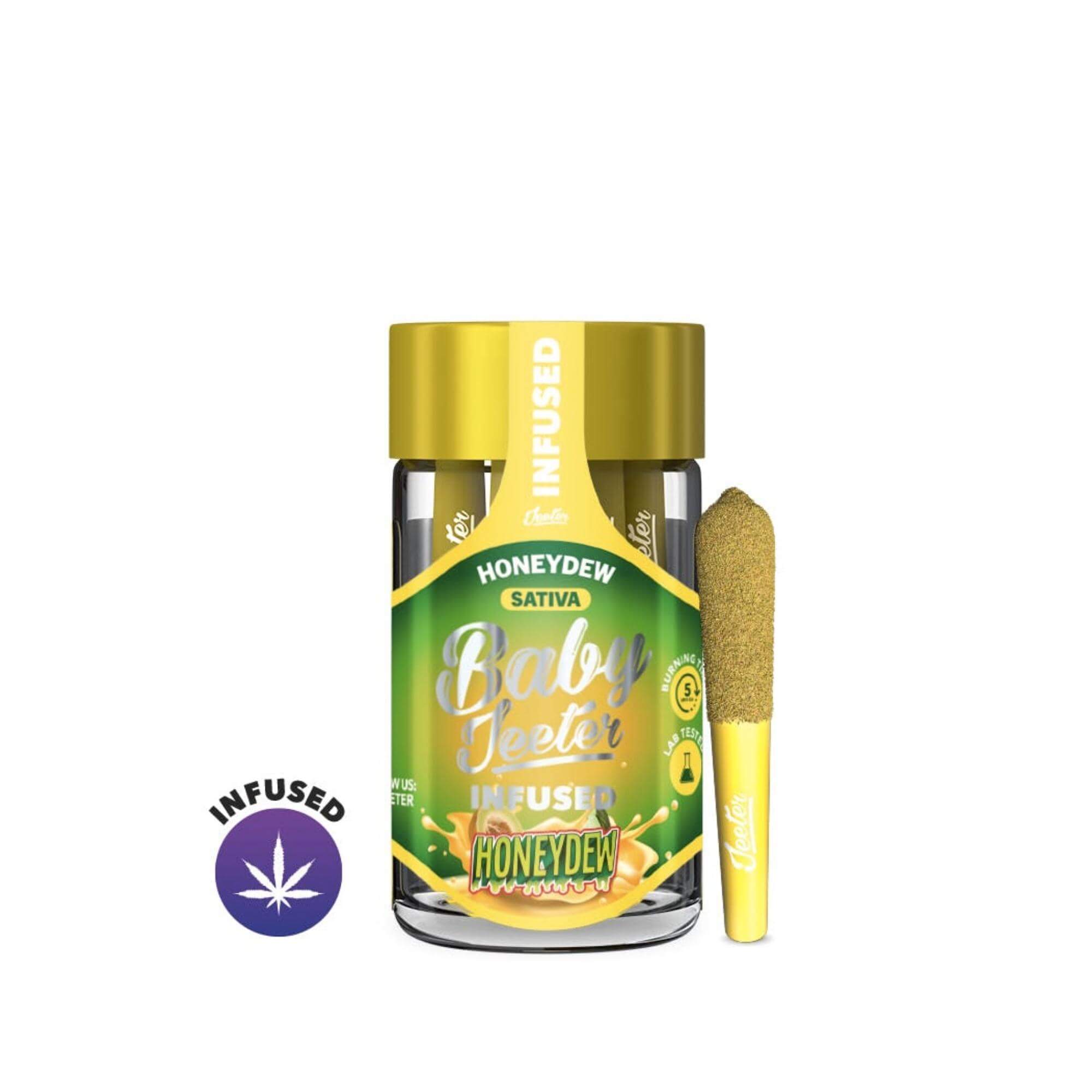 Baby Jeeter | Honeydew Infused | 2.5G 5PK