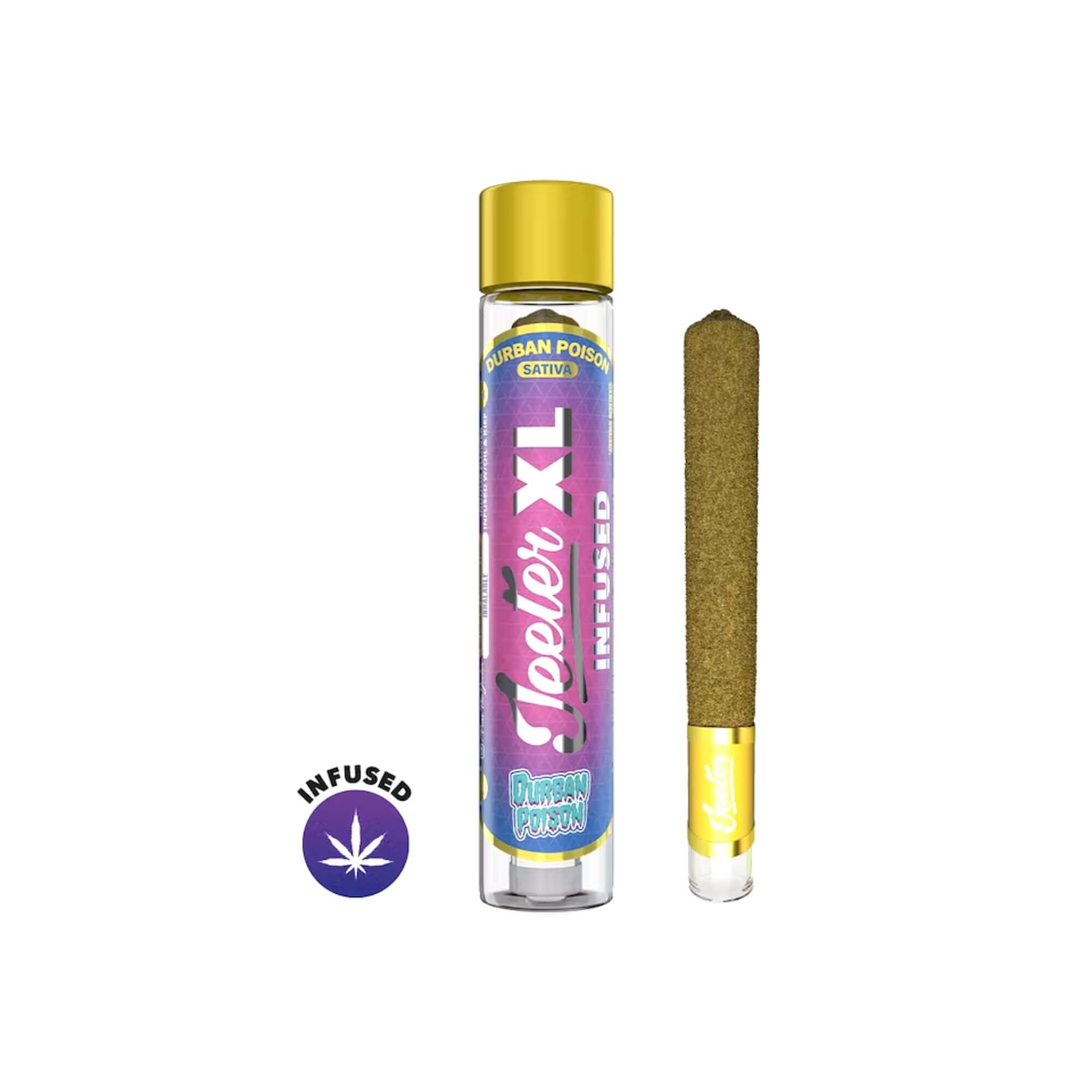 Jeeter XL | Durban Poison Infused | 2G PR