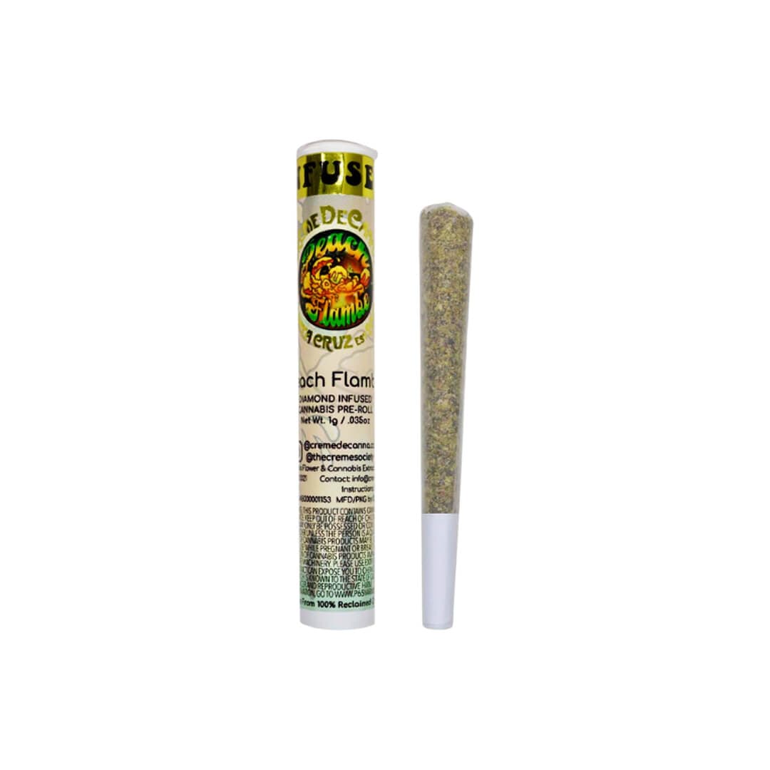 Creme de Canna | Peach Flambe Infused | 1G PR