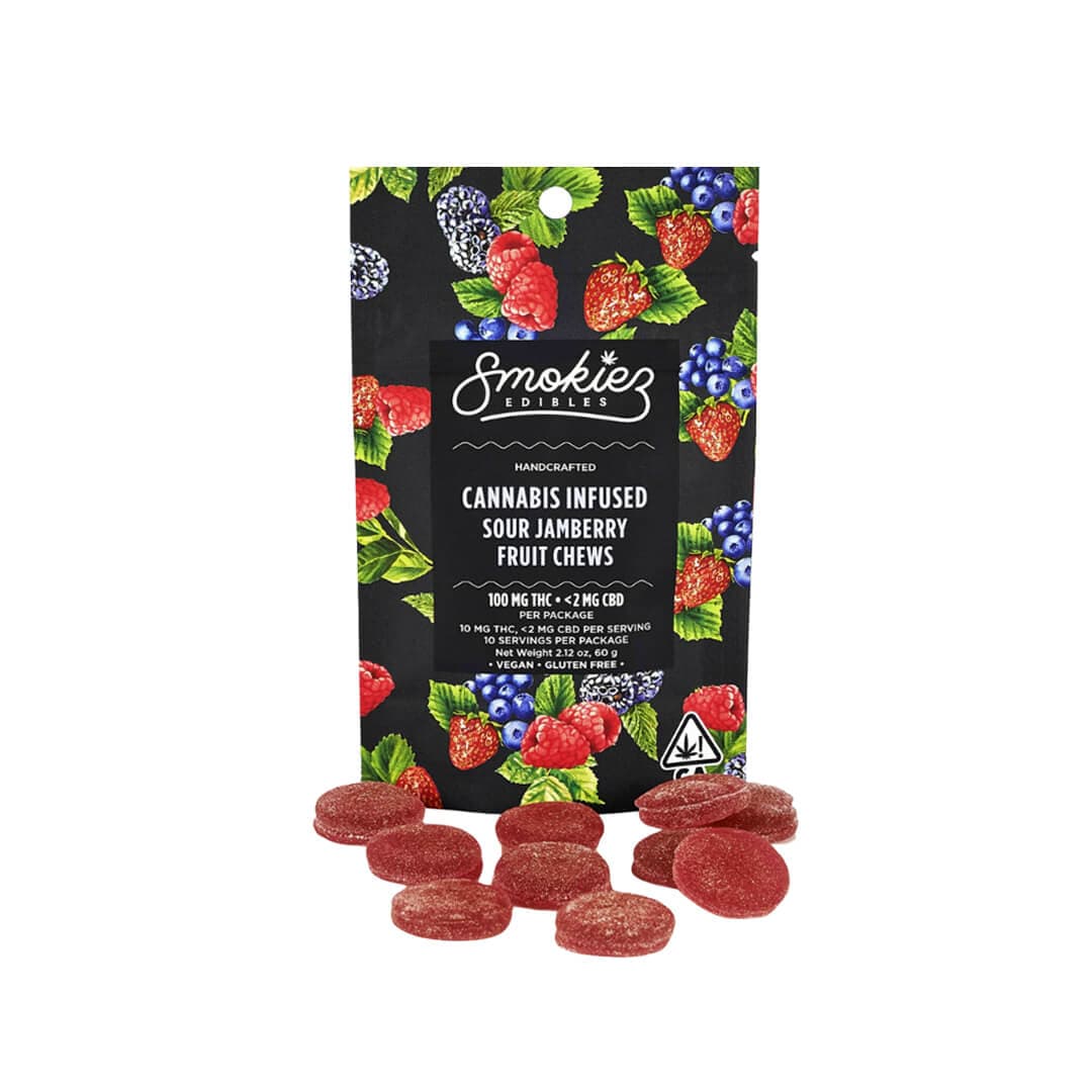 Smokiez |  Sour Jamberry | 100MG 