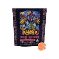 Shaman Snacks | Passion Fruit Guava Live Resin Gummies | 100mg