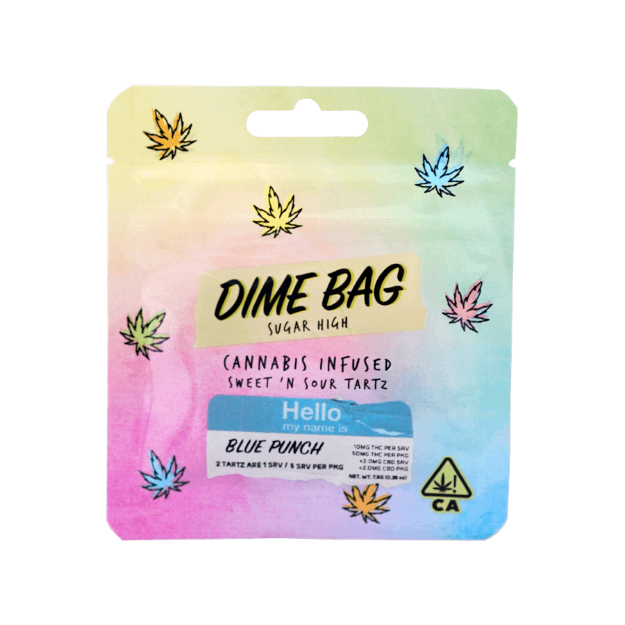 Dime Bag | Blue Punch Tartz | 50mg 