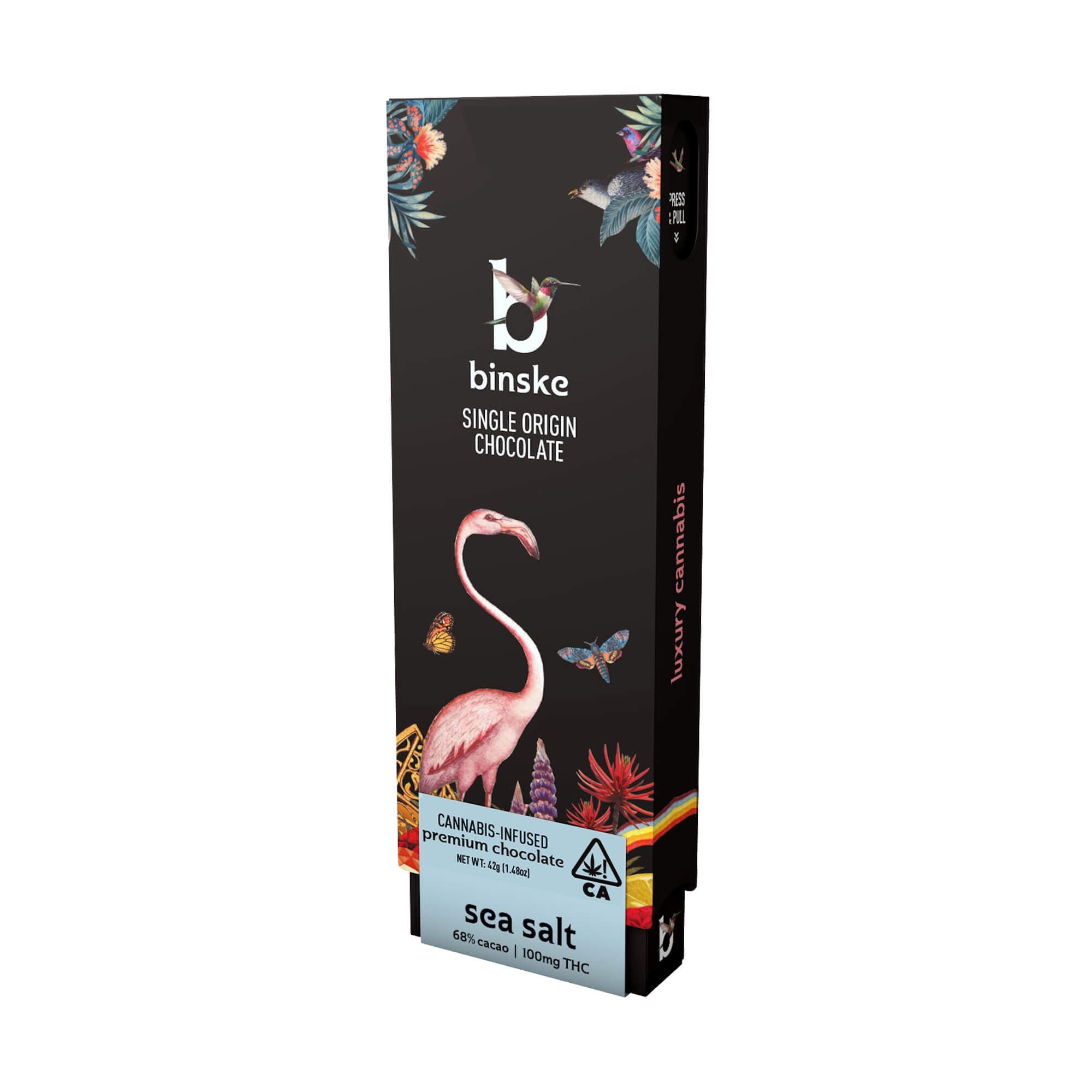 Binske | Sea Salt | 100mg Chocolate Bar