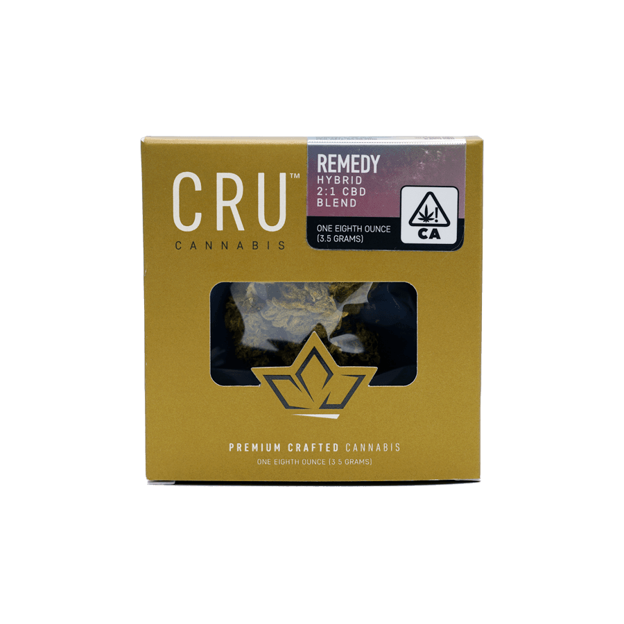 Cru | Remedy 2:1 | 3.5G  |  CBD BLEND