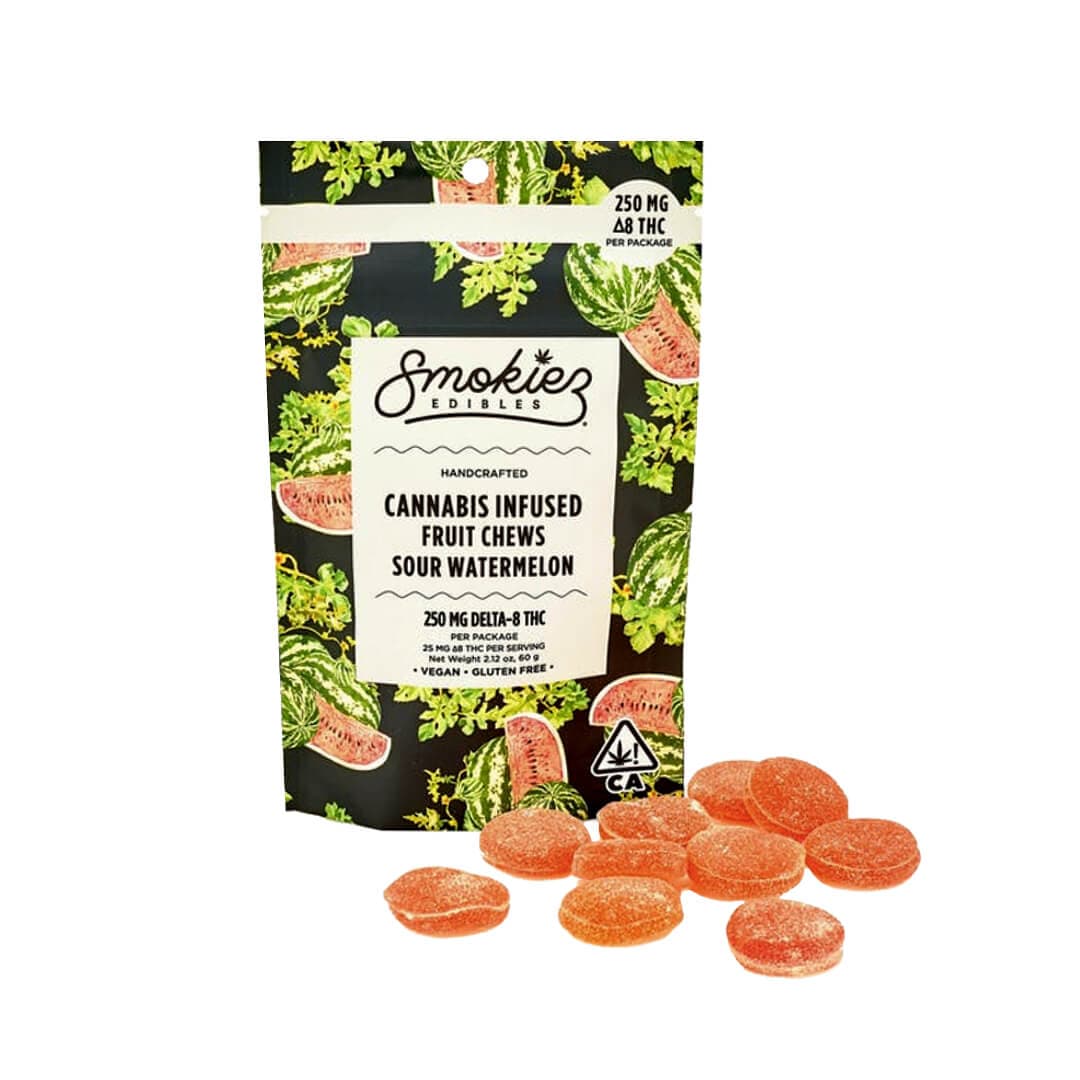 Smokiez | Sour Watermelon | 250mg D8