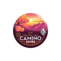 Camino | Sour Orchard Peach Gummies | 100mg