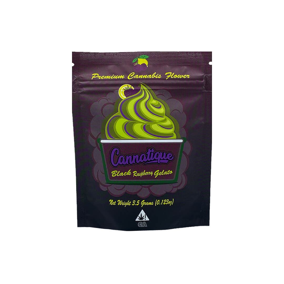Cannatique | Black Raspberry Gelato | 3.5G