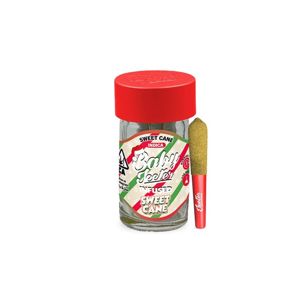 Baby Jeeter Infused | Sweet Cane | 2.5G 5-pack Infused Prerolls