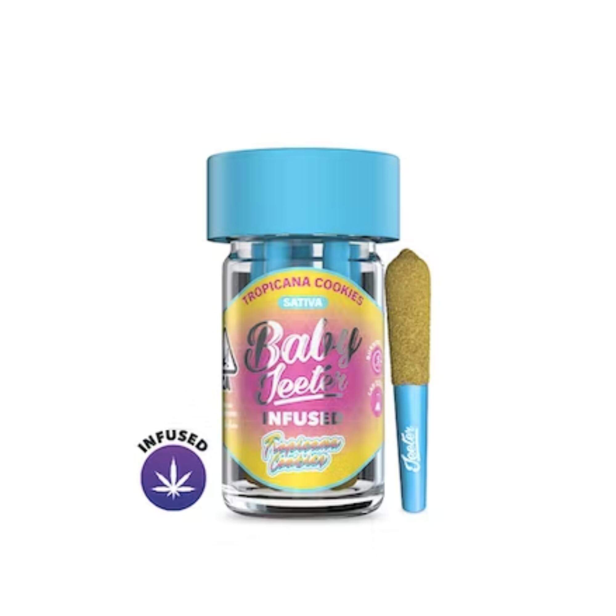 Baby Jeeter | Tropicana Cookies Infused | 2.5G 5PK