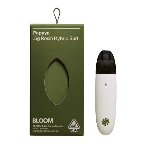 Bloom Surf | Papaya Rosin | .5G Disposable