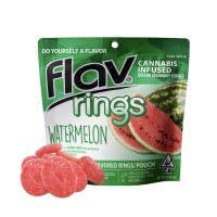 Flav | Watermelon Gummy Rings | 100mg 