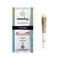 Weedsy | Strawberry | .5G infused mini preroll