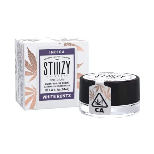 Stiiizy | White Runtz | 1G Cured Live Resin