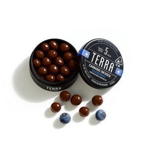Kiva Terra | Blueberries Milk Chocolate | 100MG