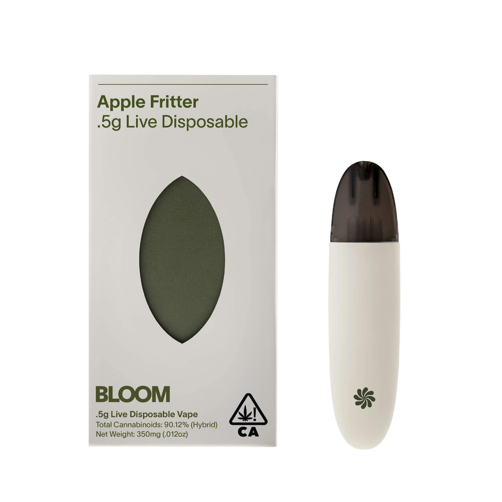 Bloom Live Resin Surf | Apple Fritter | .5G Disposable