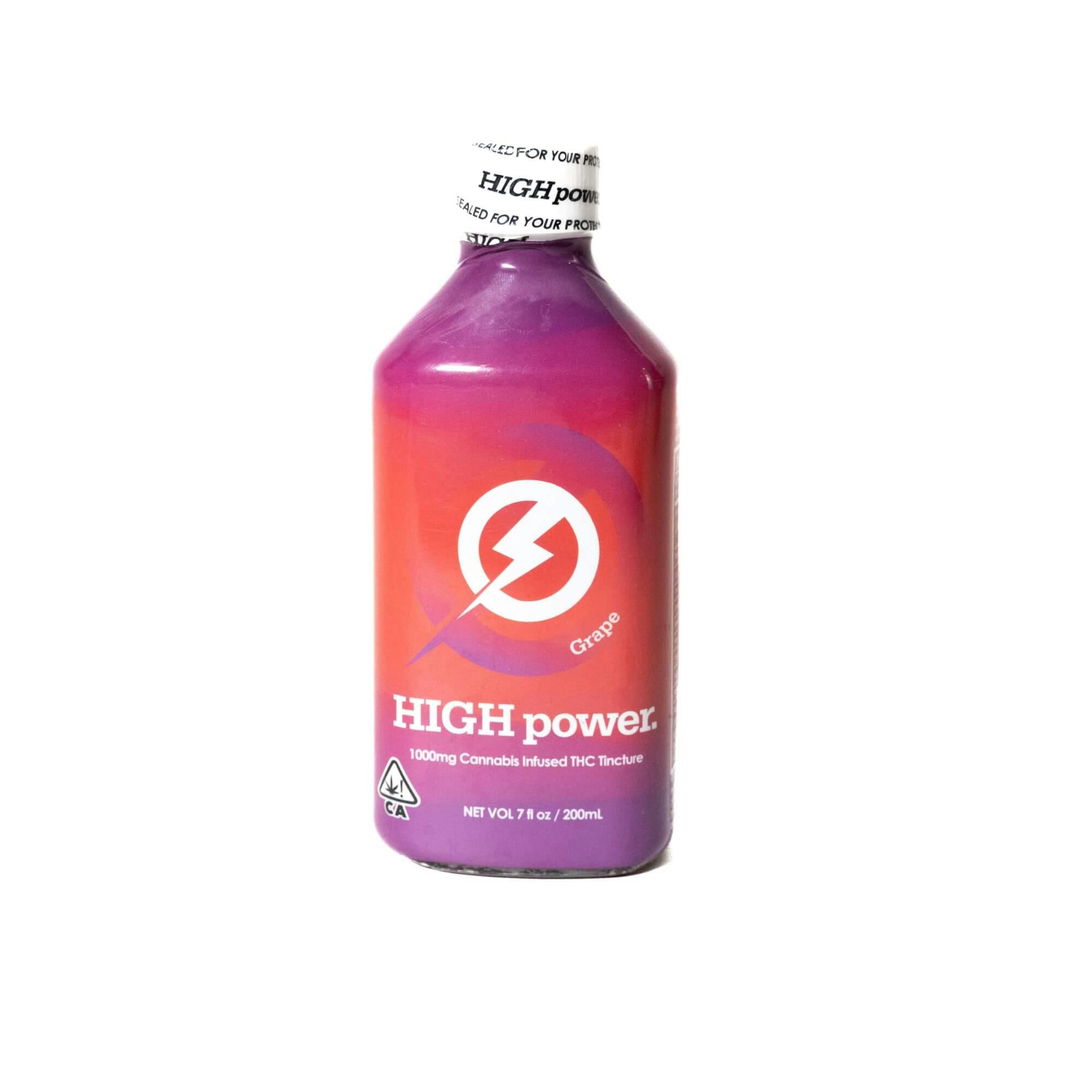 HIGH Power | Grape | 7oz Infused Tincture
