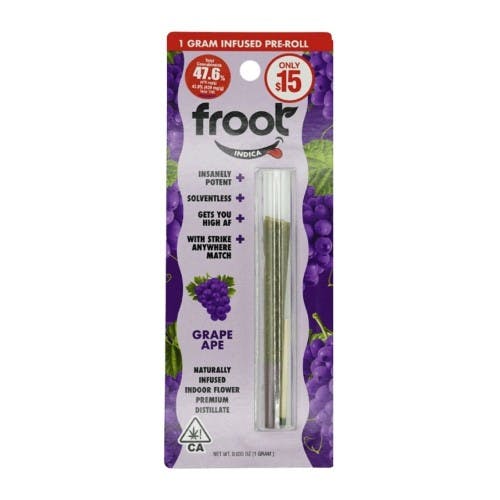 Froot | Grape Ape | 1G Infused PR
