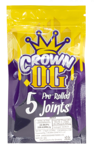 Crown | Crown OG | 3.5G 5-pk Preroll