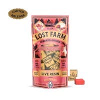 Lost Farm | Strawberry Rhubarb "Headband" | 10PK Infused Fruit Chews 