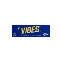 Vibes | Rice Paper 1 1/4" | Rolling Paper + Tip