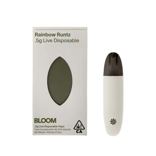 Bloom Live Resin Surf | Rainbow Runtz | .5G Disposable