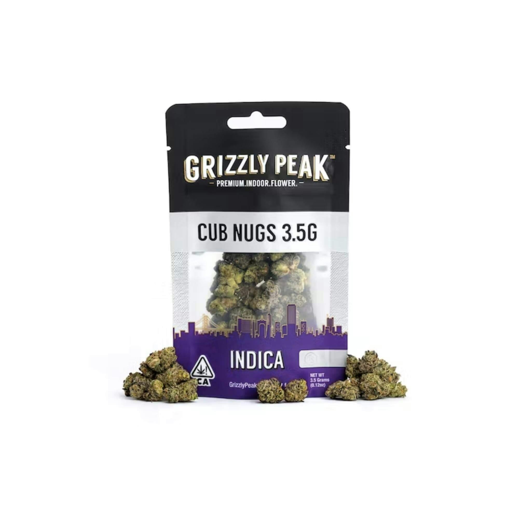 Grizzly Peak | Cub Nugs: Indica | 3.5G