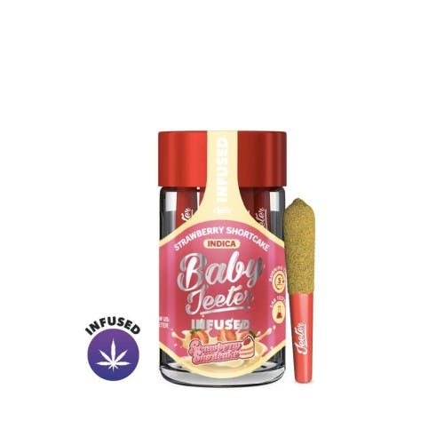 Baby Jeeter | Strawberry Shortcake Infused | 2.5G 5PK