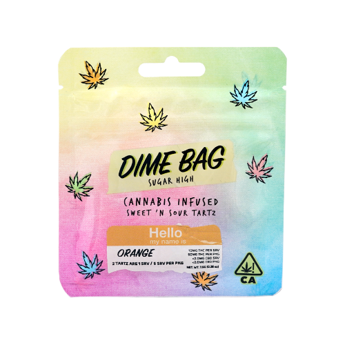 Dime Bag | Orange Tartz | 50mg