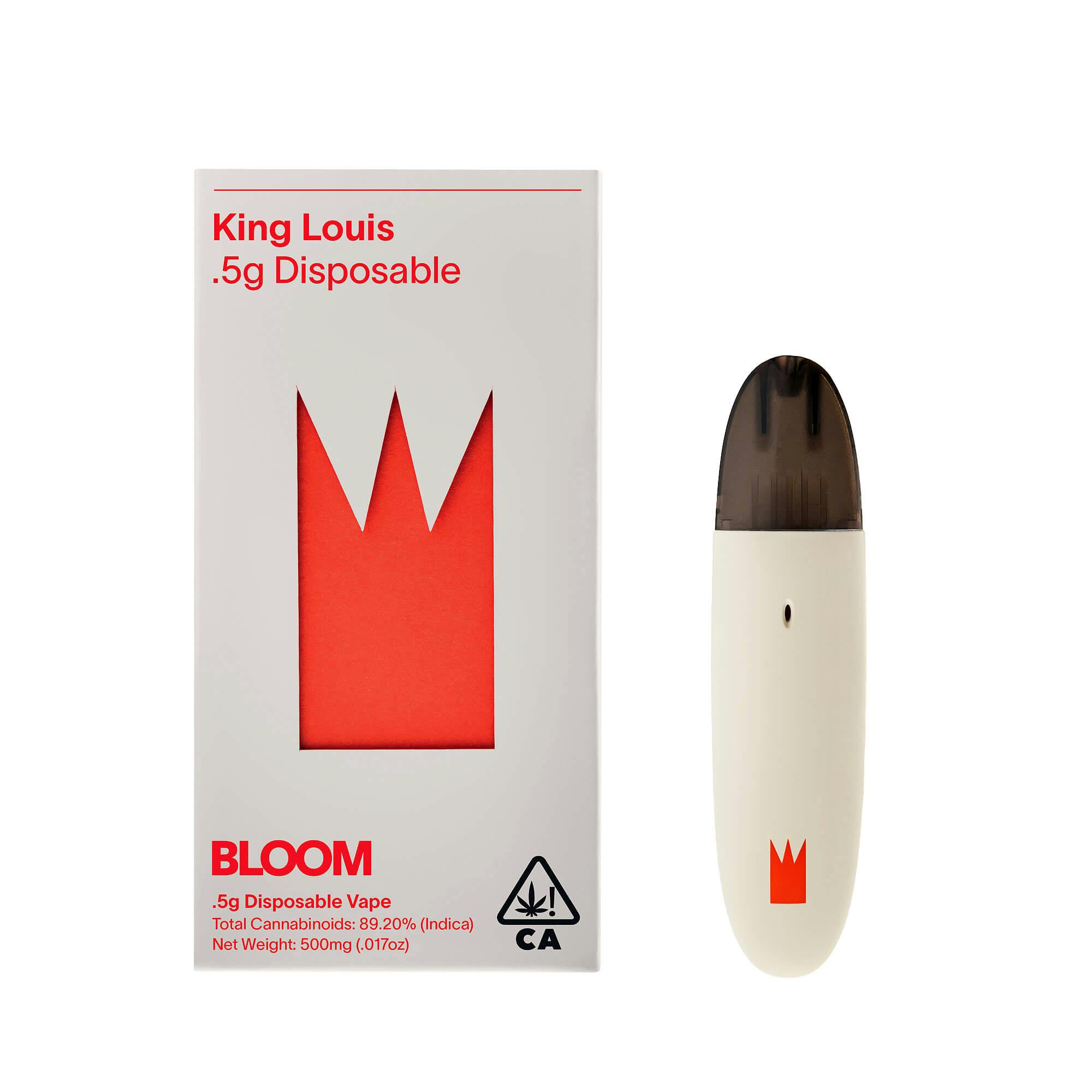 Bloom Surf | King Louis XIII | .5G Disposable
