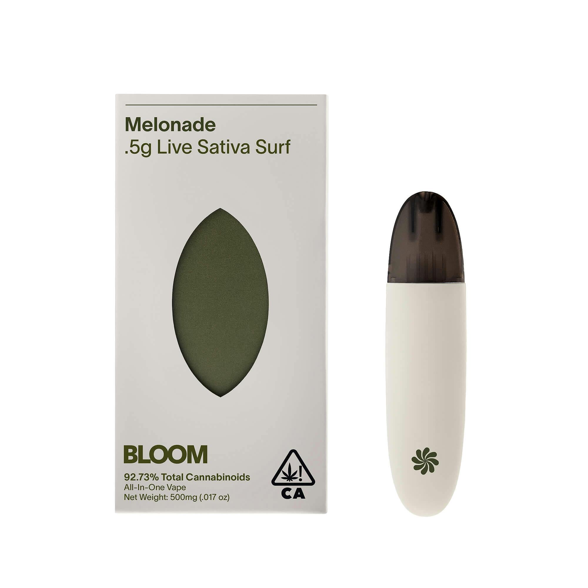 Bloom Live Resin Surf | Melonade | .5G Disposable