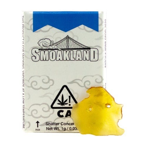 Smoakland | Bubblegum Gelato | 1G Shatter