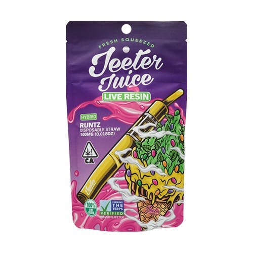 Jeeter Juice | Runtz | .5G LR Straw Disposable